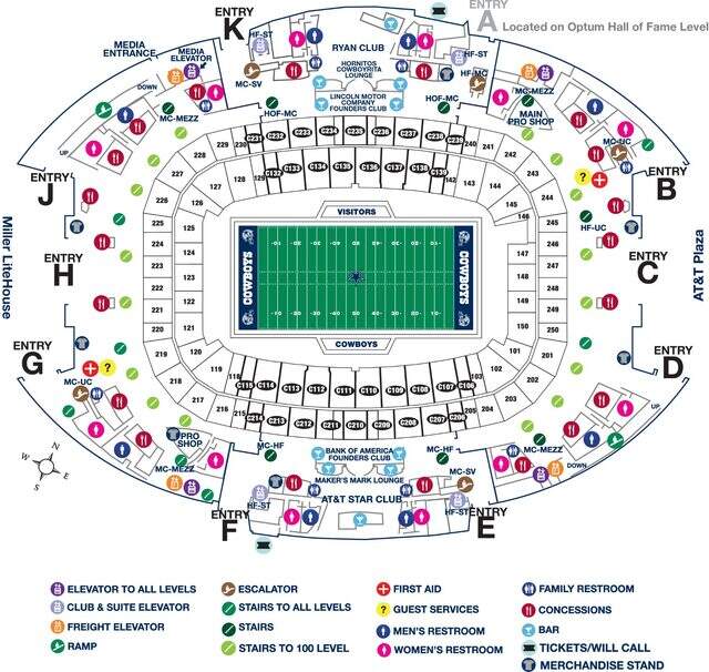 Find your seats for the Dallas Cowboys game in Arlington, TX | Fort ...
