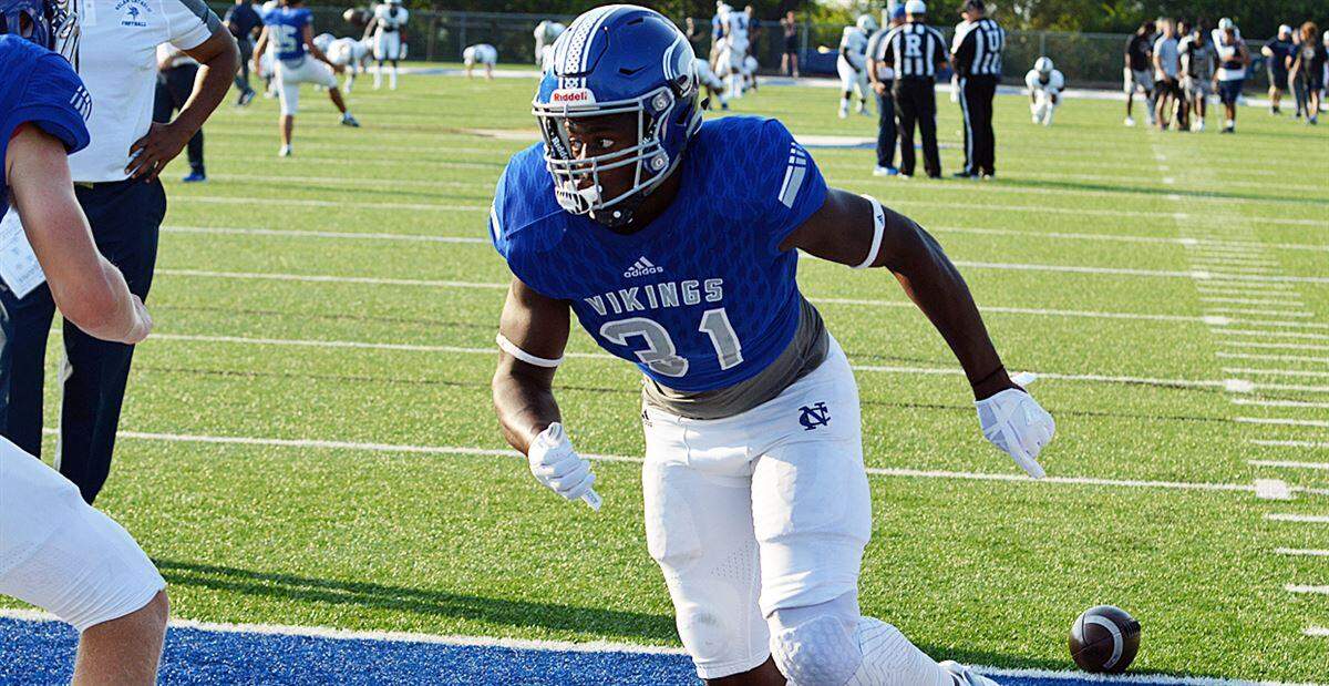 A 4-star prospect, Nolan Catholic 2019 LB/DE NaNa Osafo-Mensah will commit to Texas or Notre Dame on May 19.