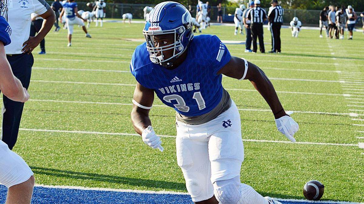 A 4-star prospect, Nolan Catholic 2019 LB/DE NaNa Osafo-Mensah will commit to Texas or Notre Dame on May 19.