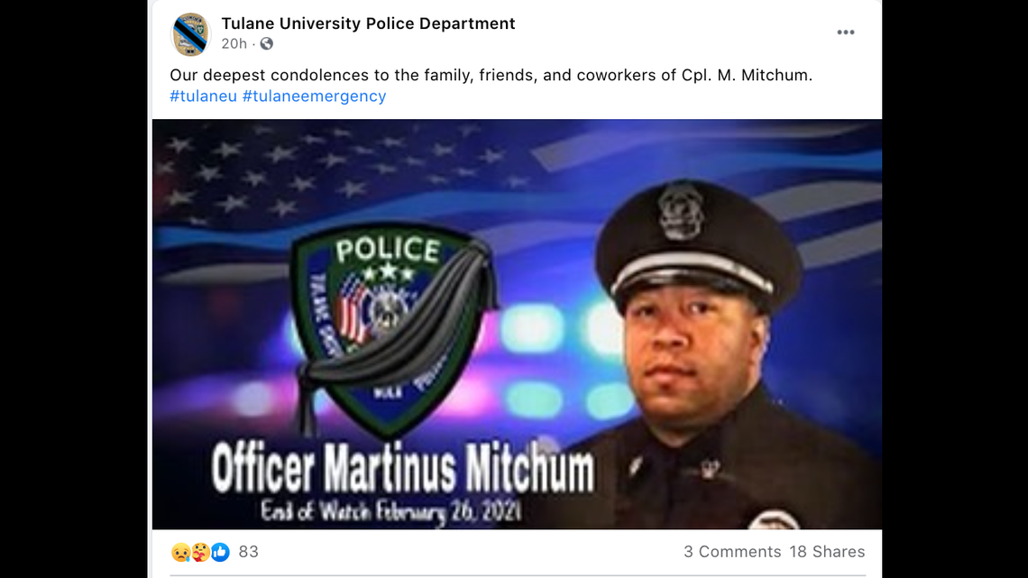 Martinus Mitchum was shot and killed following a mask dispute at a high school basketball game, New Orleans police say.