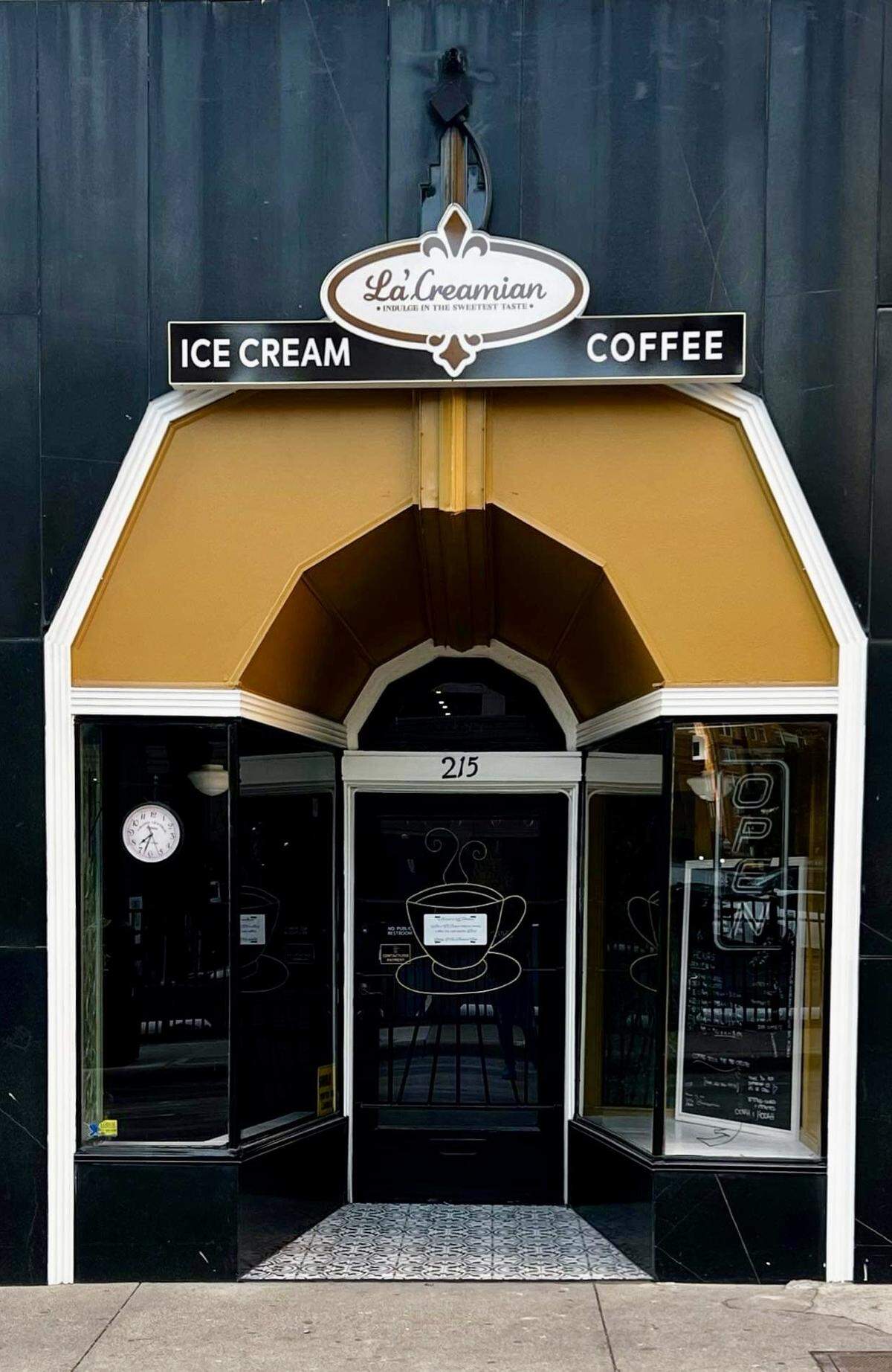 La’Creamian is a premium ice cream and coffee shop on West Eighth Street.
