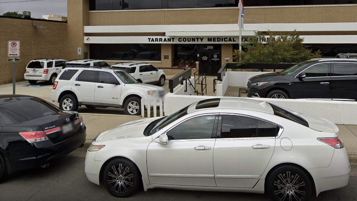 Two refrigerated trucks parked near the Tarrant County Medical Examiner’s Office in Fort Worth are set to be used to store bodies amid the COVID-19 pandemic.