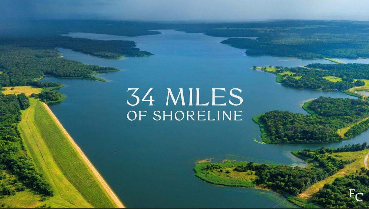 Mock-ups of Todd Interests’ development plan for Fairfield Lake.