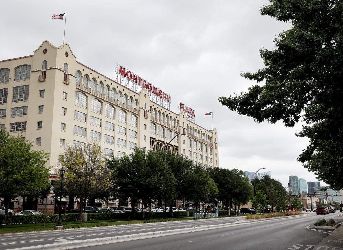 Montgomery Plaza on Tuesday, April 18, 2023. 