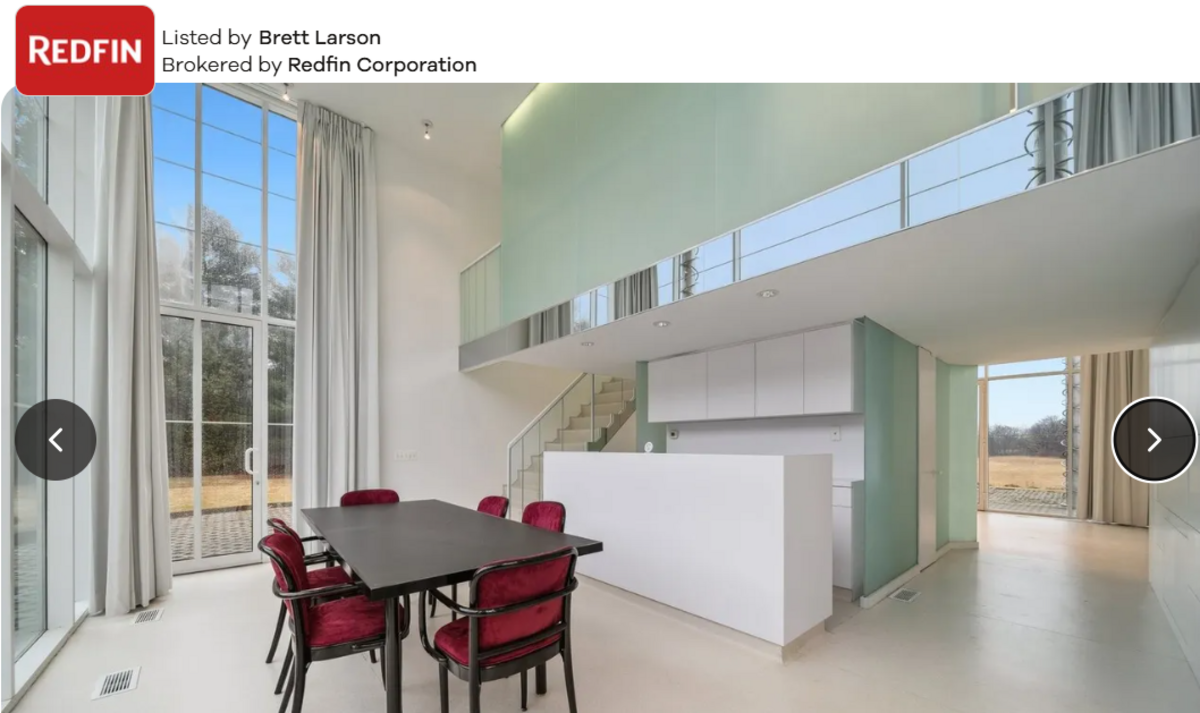 Dining area and kitchen