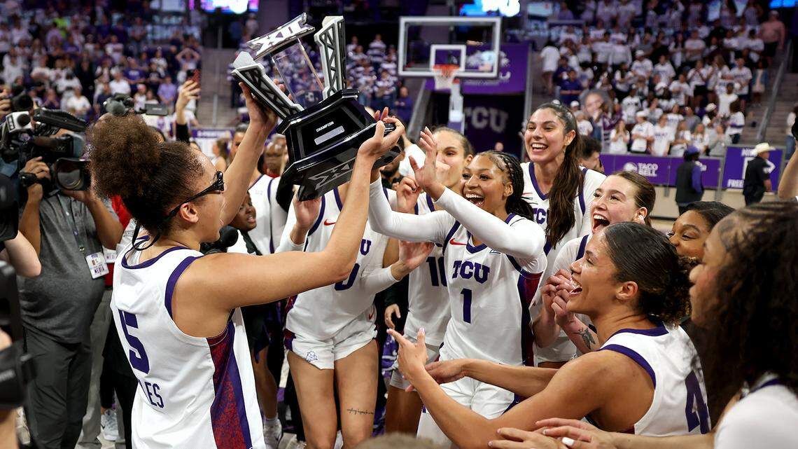 Back to back: No. 11 TCU women beat No. 18 Baylor, clinch outright Big 12 title