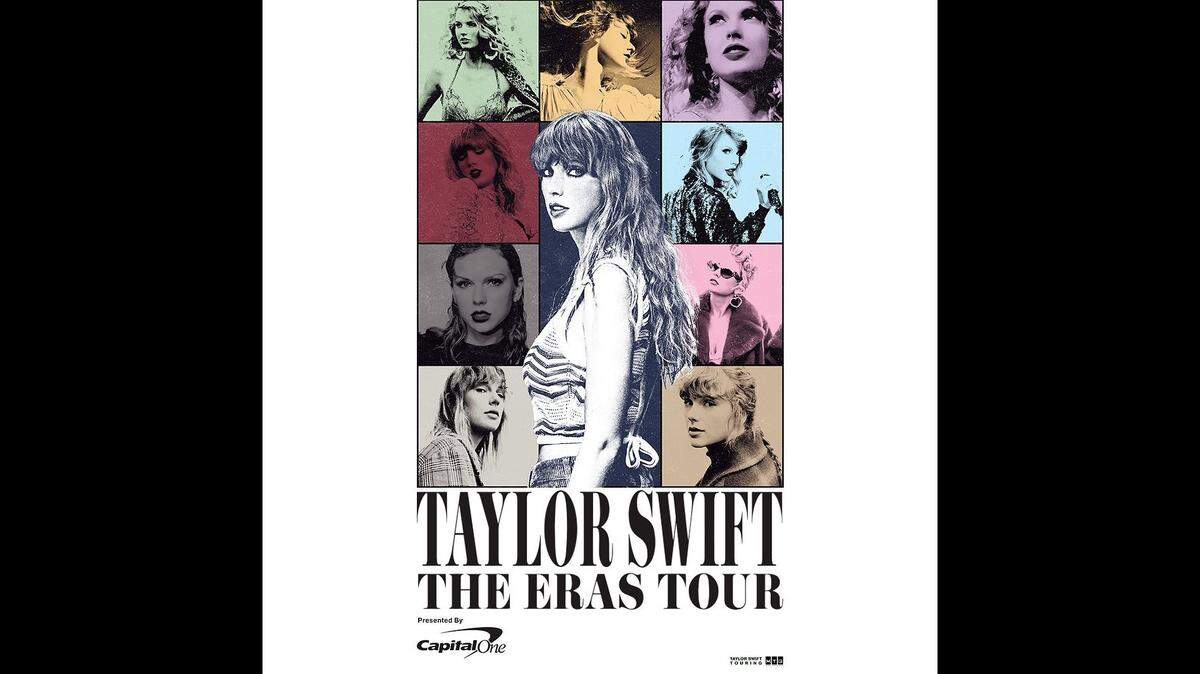 Taylor Swift announced her 2023 “Eras Tour” on Tuesday. It includes two nights at AT&T Stadium in Arlington.