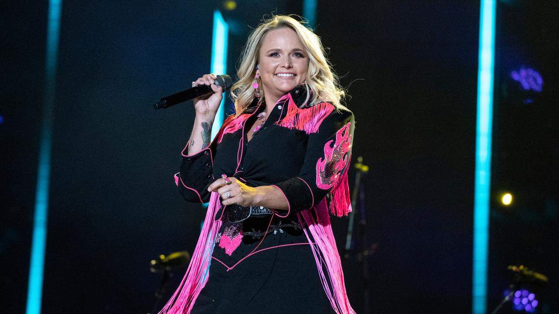 Miranda Lambert performs during the 2023 CMA Fest on Friday, June 9, 2023, at Nissan Stadium in Nashville, Tenn. (Photo by Amy Harris/Invision/AP)