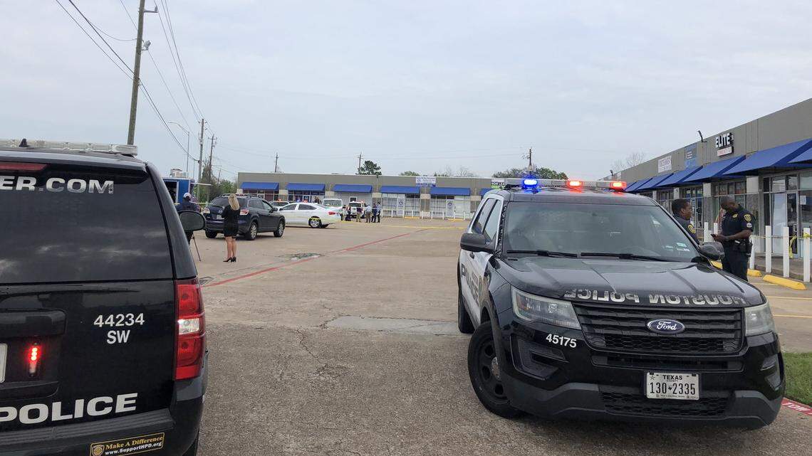 Police investigate a fatal shooting in southwest Houston.