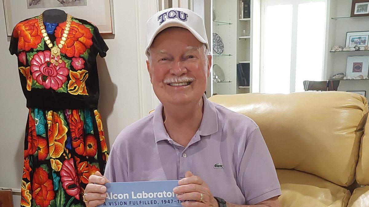 Tom McDonald’s book, “Alcon Laboratories a Vision Fulfilled, 1947-1997,” is published by TCU Press.