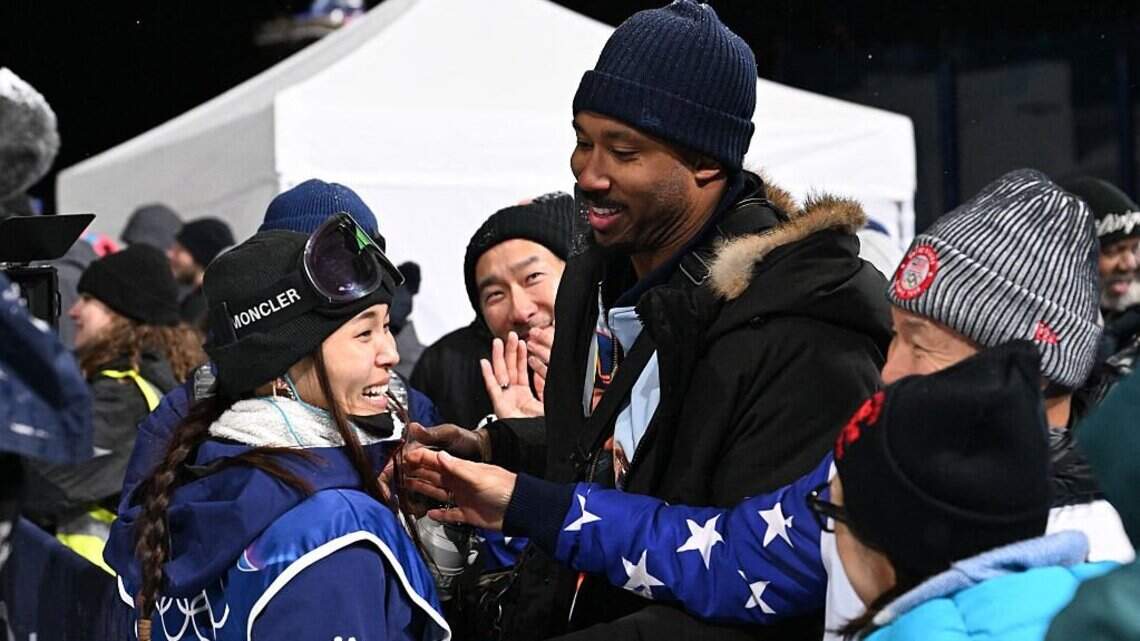 NFL star from Arlington Martin watches girlfriend take silver at Winter Olympics