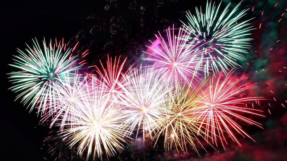 Stock image of fireworks