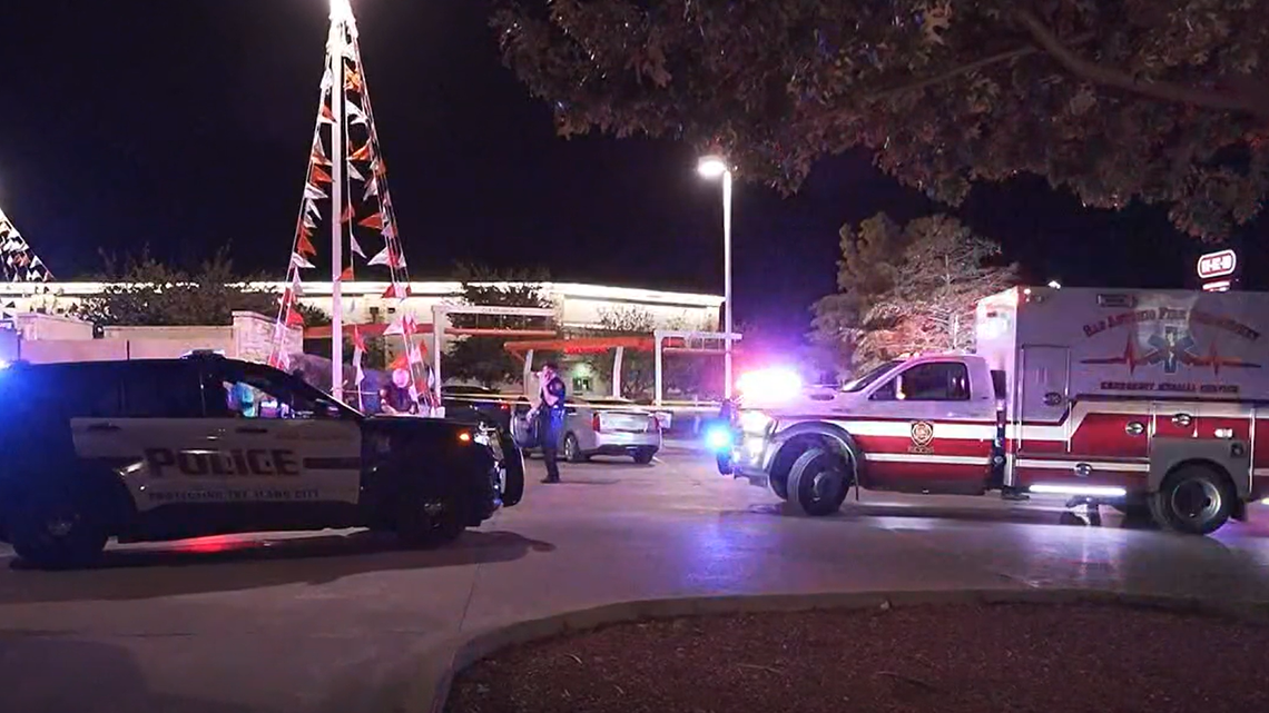 A man was shot while showing a woman his gun in a Whataburger drive-thru, police in San Antonio said. It is believed to be an accidental shooting.