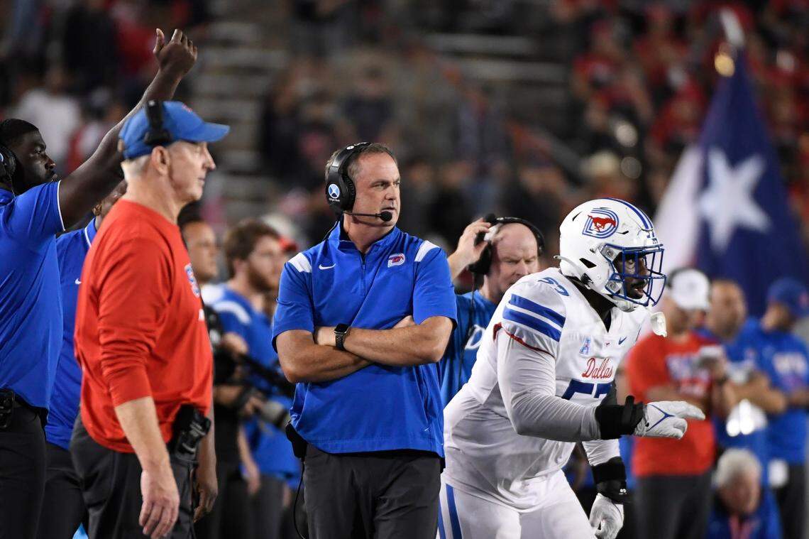 Sonny Dykes spent four years at Southern Methodist University before joining the Horned Frogs.