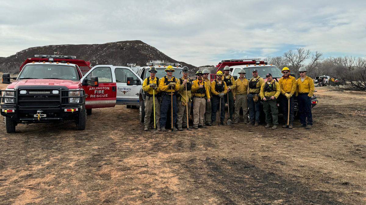 Departments across North Texas sent firefighters to help contain the wildfires sweeping through the Texas Panhandle. All 15 Fort Worth firefighters have safely returned from their deployment.