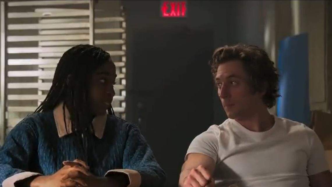 Syd and Carmy in “The Bear”