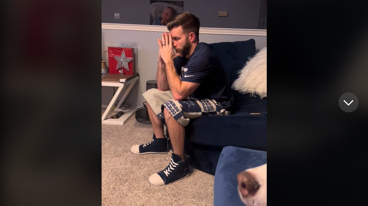 Cowboys fans can probably feel his frustration in this video.