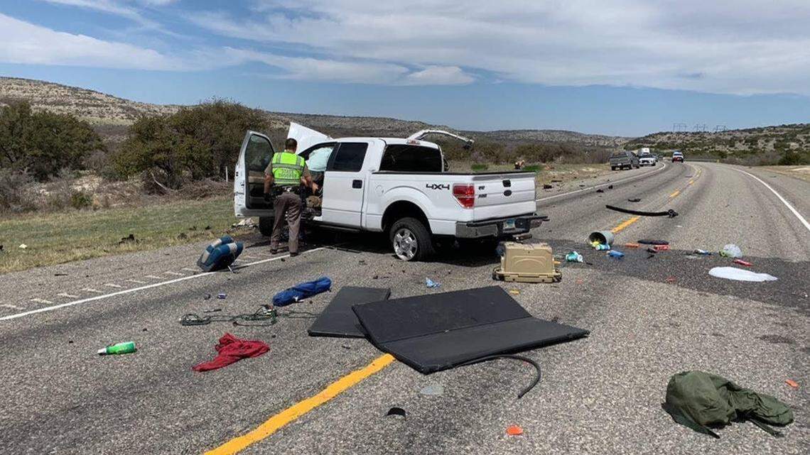 Eight people died in Val Verde County after Department of Public Safety troopers were chasing a pickup truck and it crashed with another car, officials said.