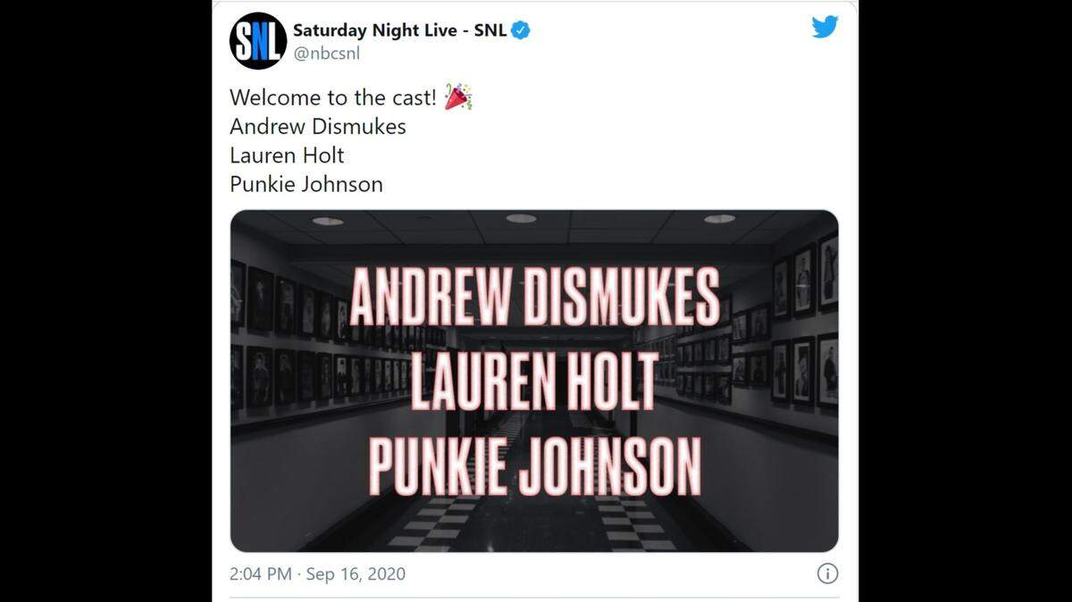 SNL announced its newest cast members on Twitter.