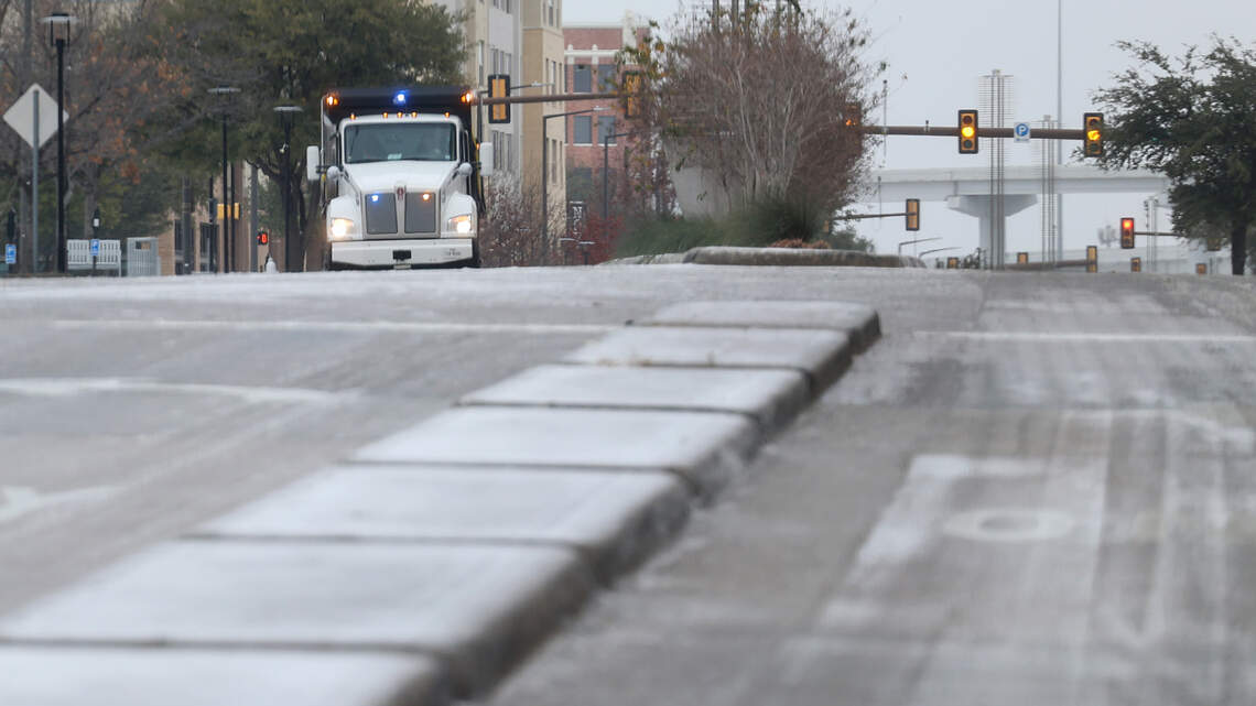 Dangerous road conditions grow worse in North Texas winter storm Saturday