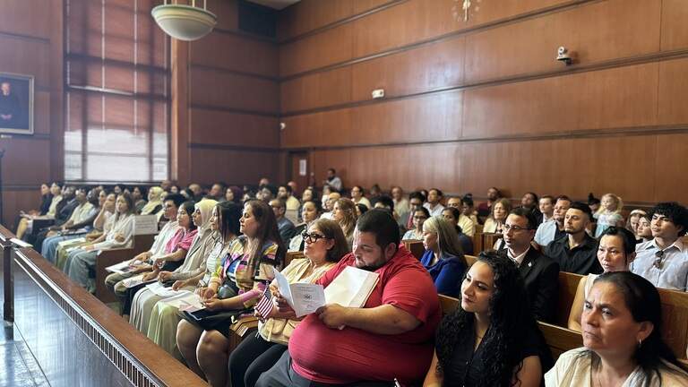 ‘What a privilege.’ With tears of joy, 49 new Americans take oath in Fort Worth