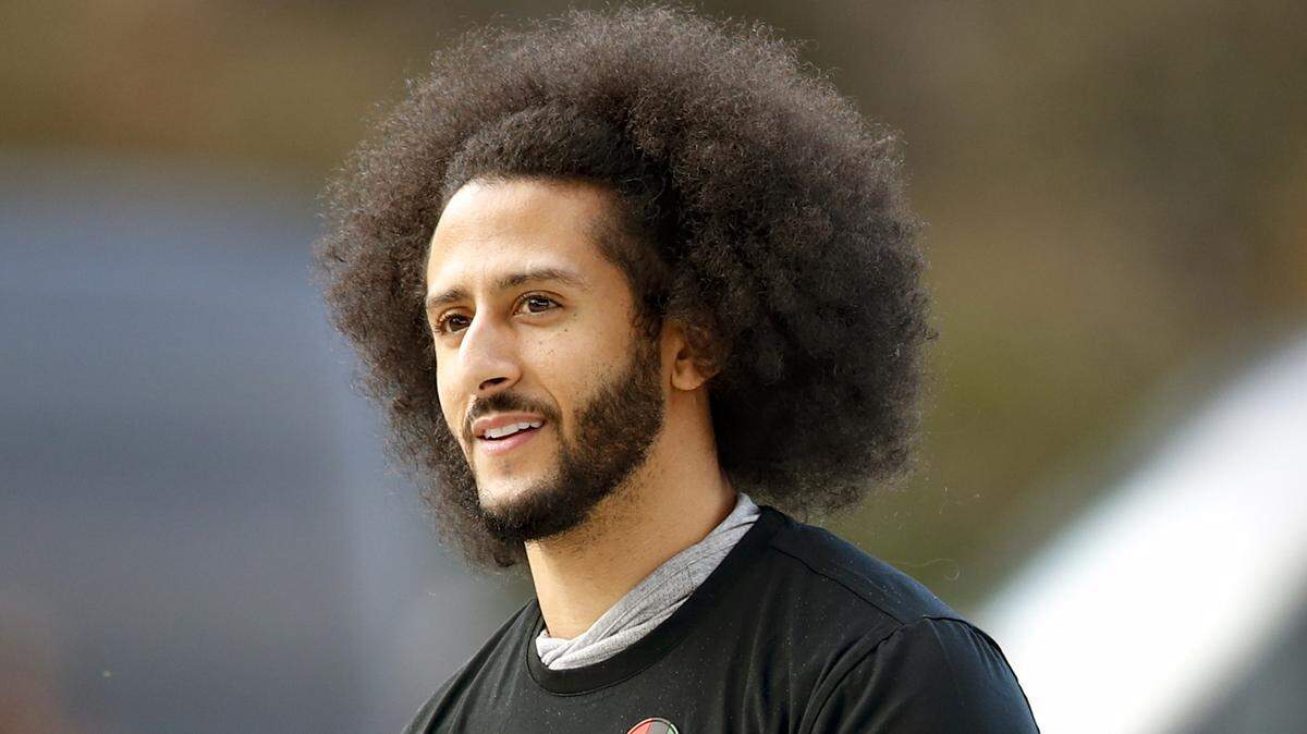 Colin Kaepernick arrives for a workout for NFL football scouts and media in Riverdale, Georgia, in November 2019. On Feb. 23, Kaepernick announced that his organization, Know Your Rights Camp, would soon offer second autopsies for people who died during or after encounters with police.