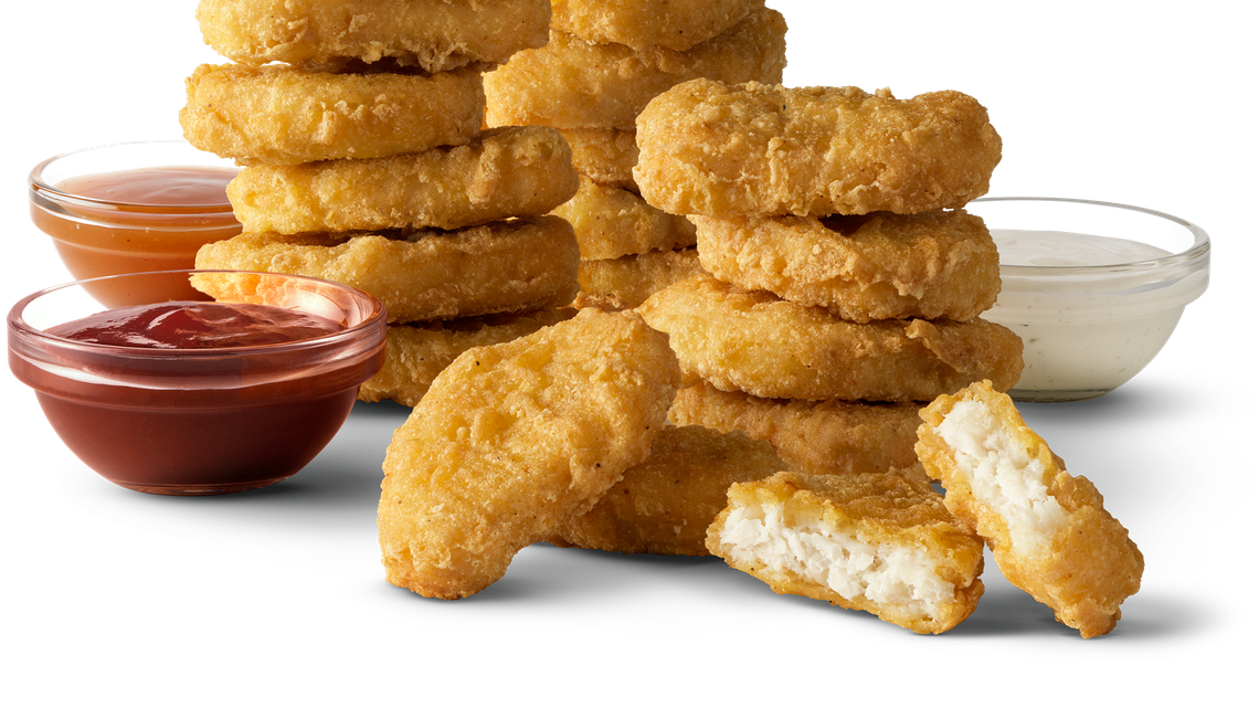 McDonald’s is giving away free McNugget meals with caviar for Valentine’s Day
