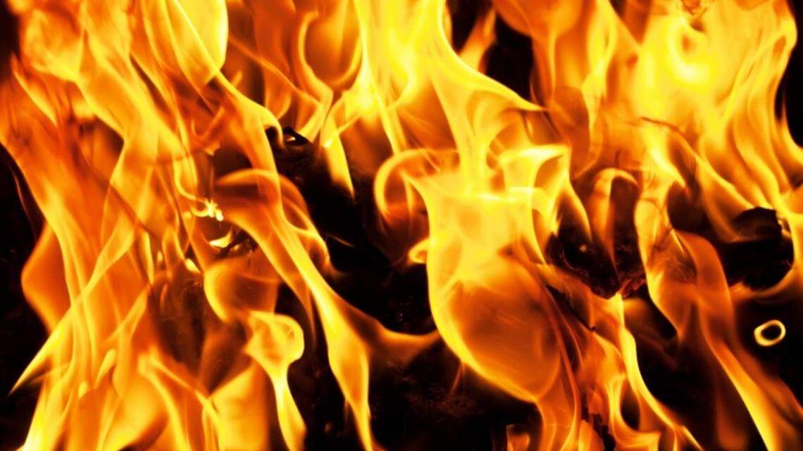 A fire caused heavy damage to the Hilltop Apartments in North Richland Hills Monday afternoon.