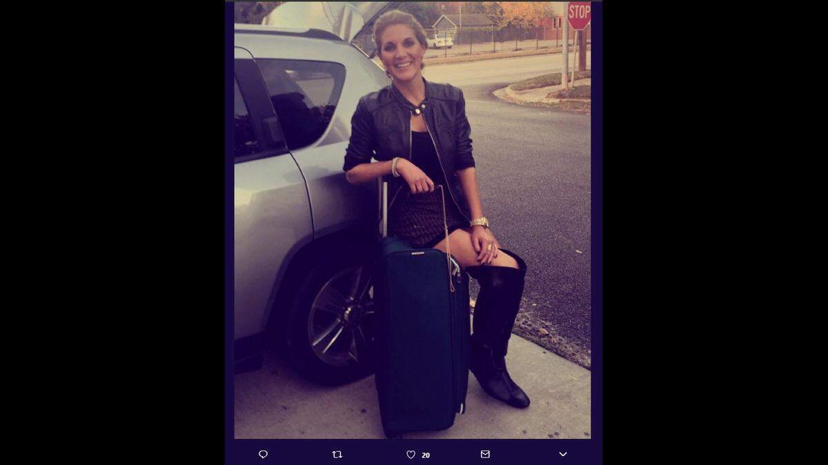 Missing sports reporter Courtney Roland was found safe Monday morning near a Houston mall, Houston police said.