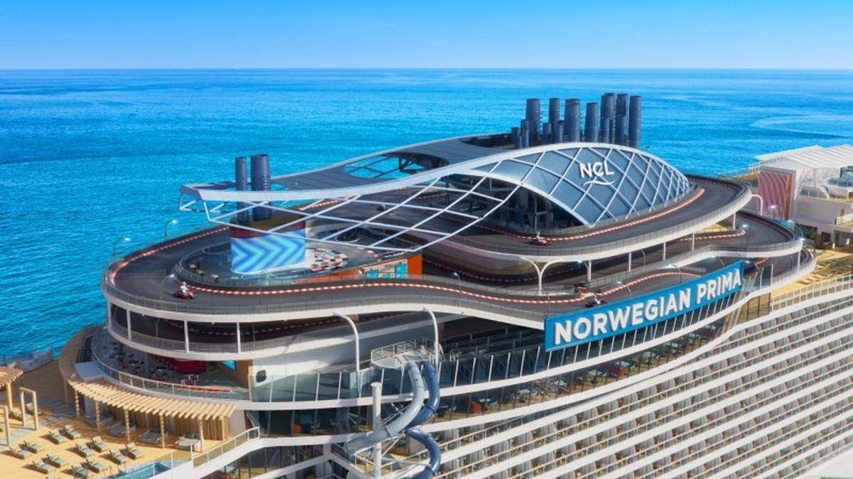 Voyages on the Norwegian Prima begin in summer 2022.