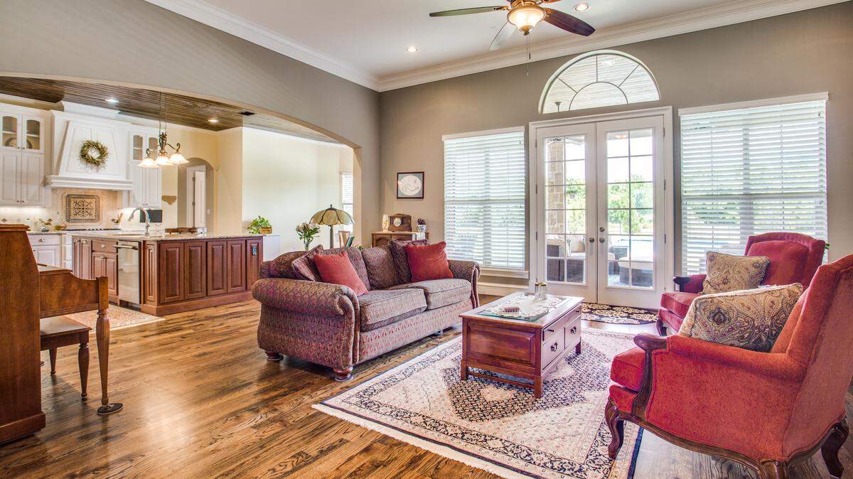The home at 7961 Bella Flora Drive is priced $864,000.