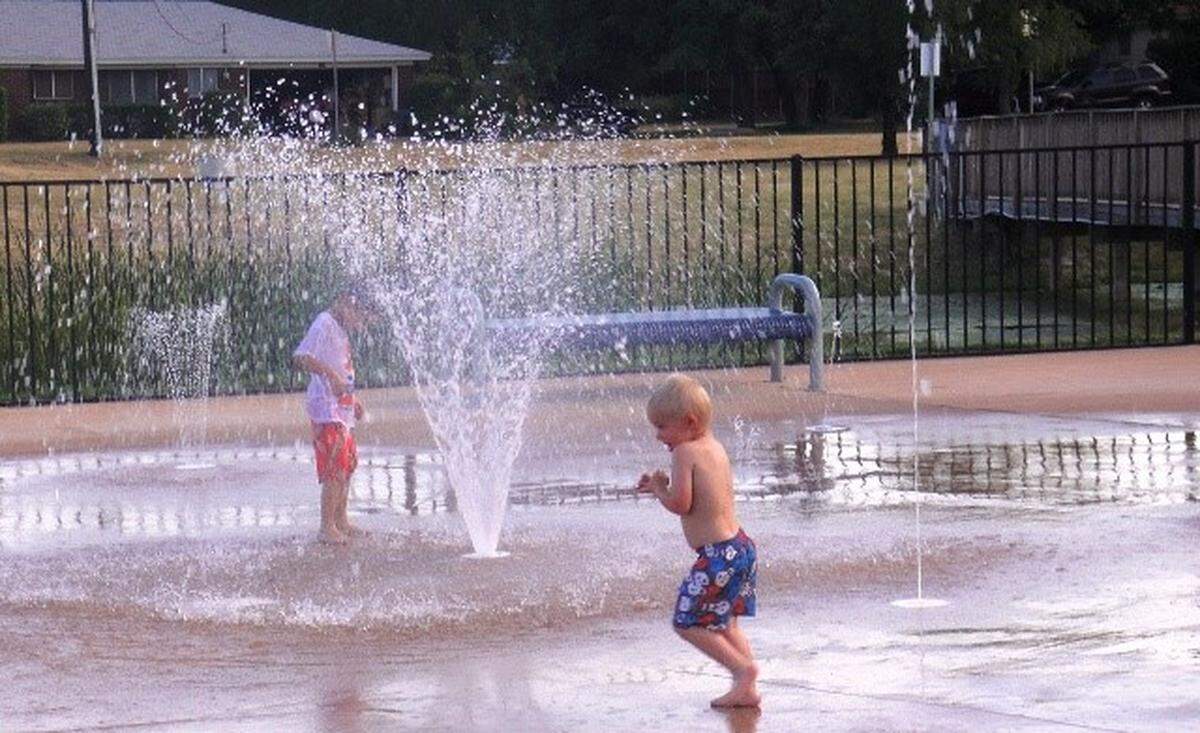 Love Street Park splash pad