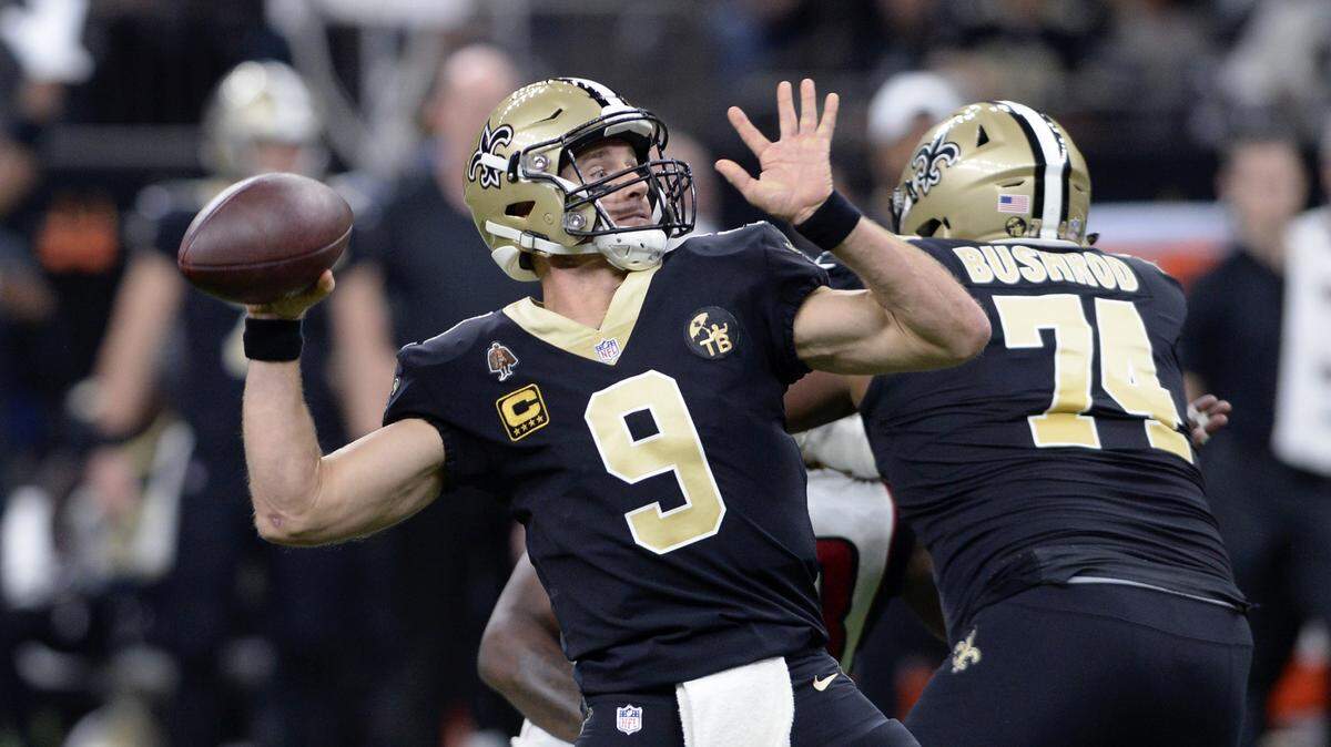 New Orleans Saints quarterback Drew Brees, 38, was famously ignored by every major college program in Texas when he was a senior at Austin Westlake. He has since gone on to become the best quarterback from Texas in the history of the sport.