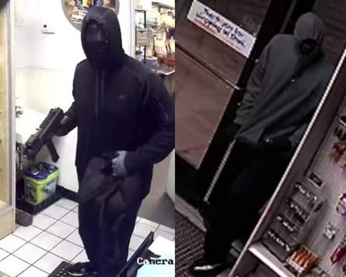 After three armed robberies at Fort Worth auto part stores and gas stations, the Fort Worth Police Department has asked the public for help identifying the suspects.