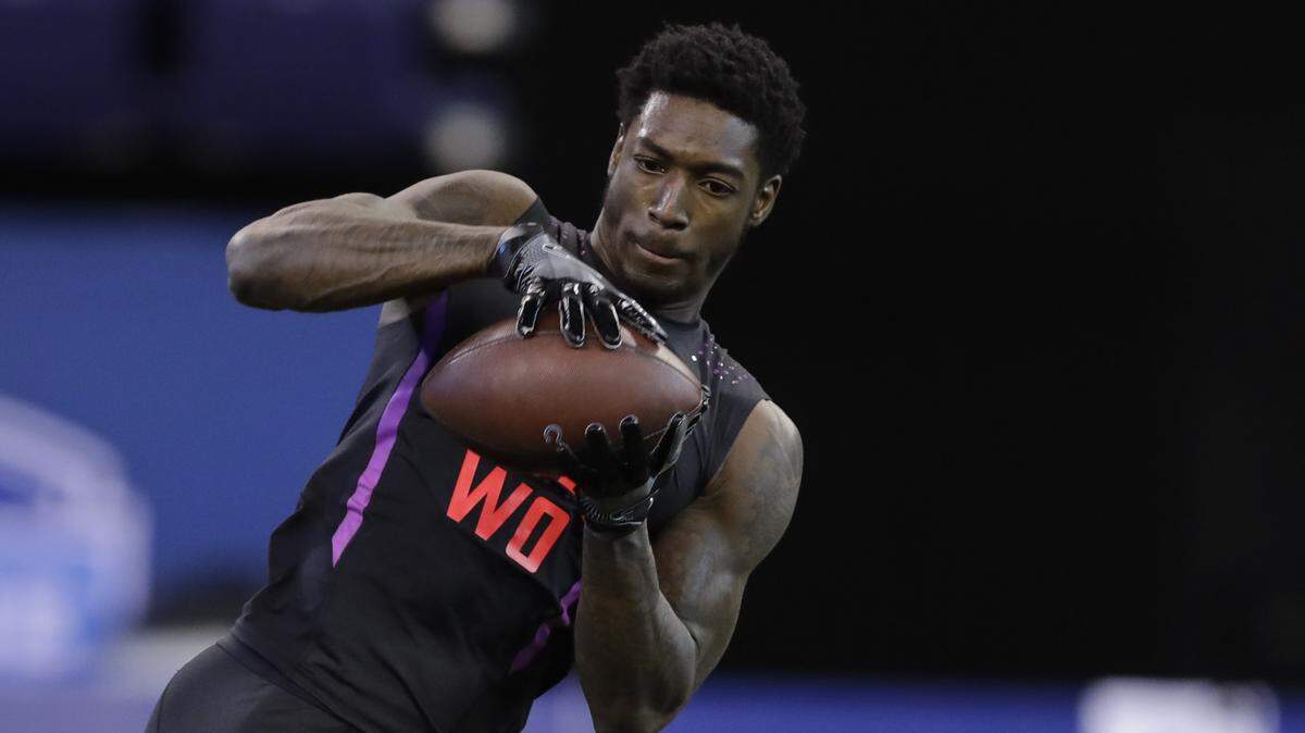 Alabama wide receiver Calvin Ridley is projected to be taken in the first round of the 2018 NFL Draft.