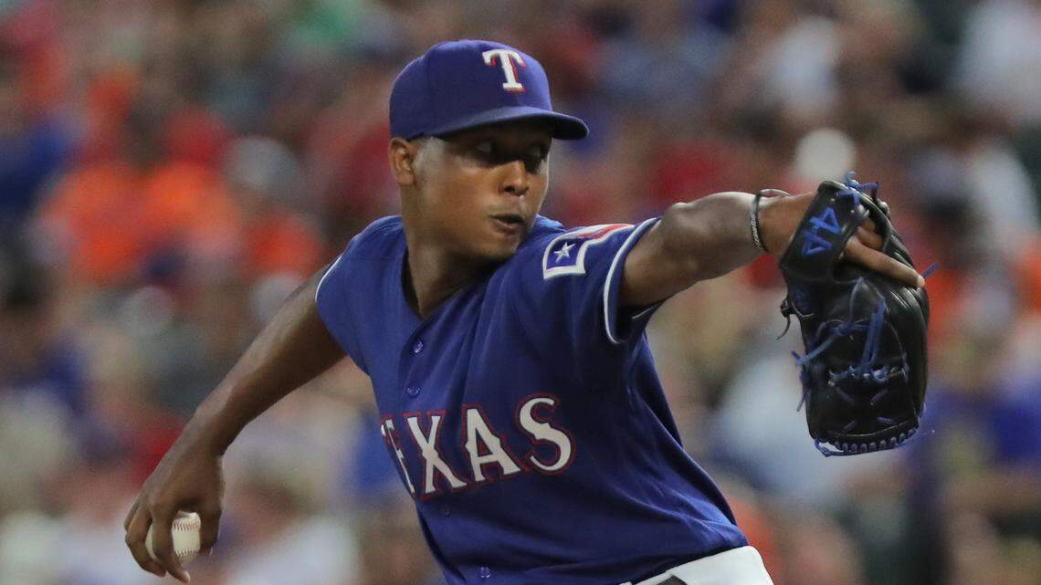 Jose Leclerc is the closer in a Rangers bullpen that is older and has more veterans than many might think.