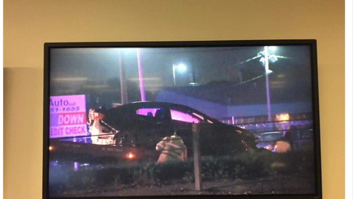 A man and a woman were killed while standing outside their vehicle on Loop 820 in east Fort Worth early Friday, police say.