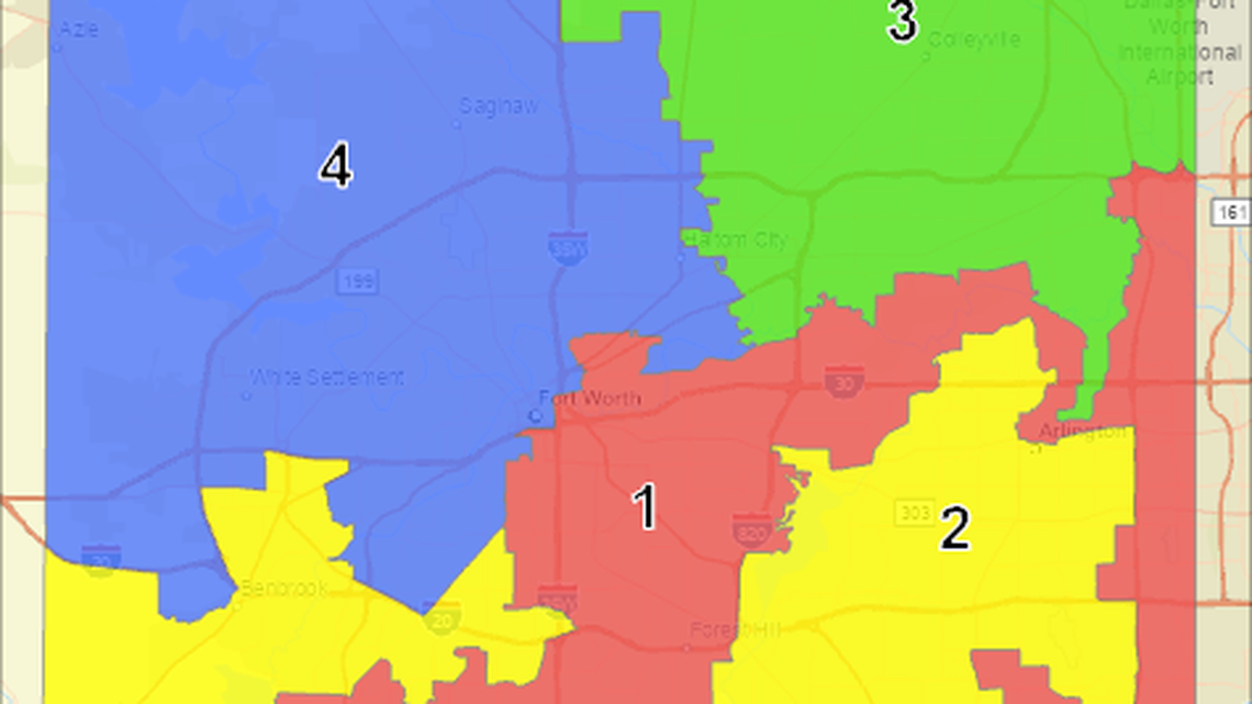 Tarrant County’s redistricting website is now showing a seventh map, which has minor changes to the sixth map.