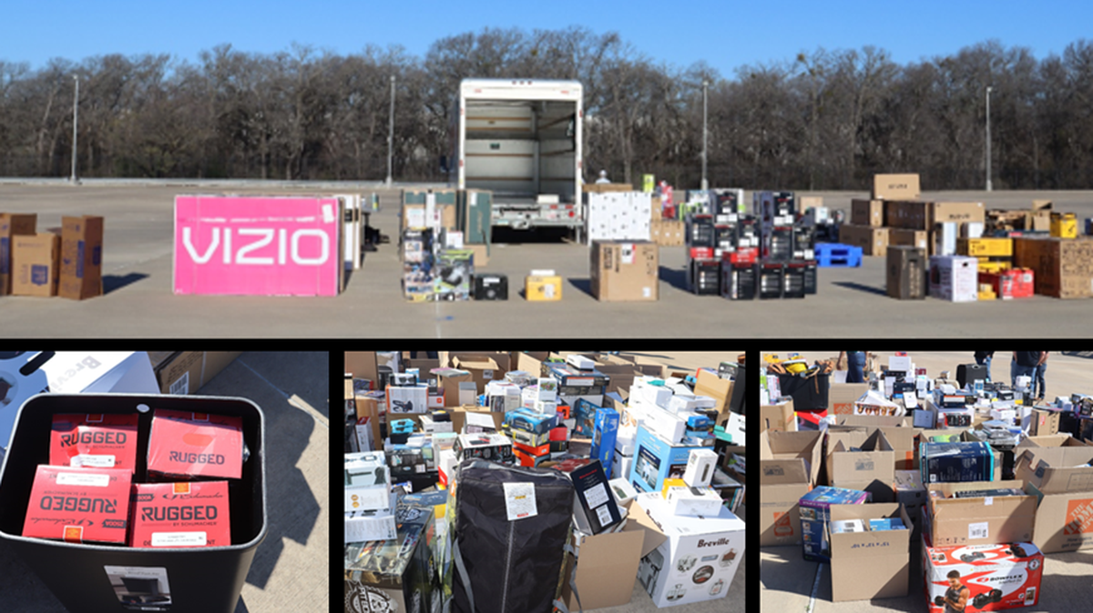 Two Oak Point residents were arrested in connection to over $1 million in stolen merchandise after an investigation by several law enforcement agencies in North Texas, authorities said.