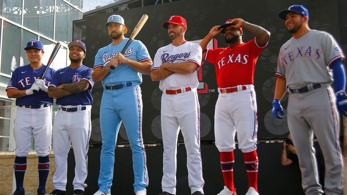 Texas Rangers’ powder blue uniform receives negative reviews | Fort ...