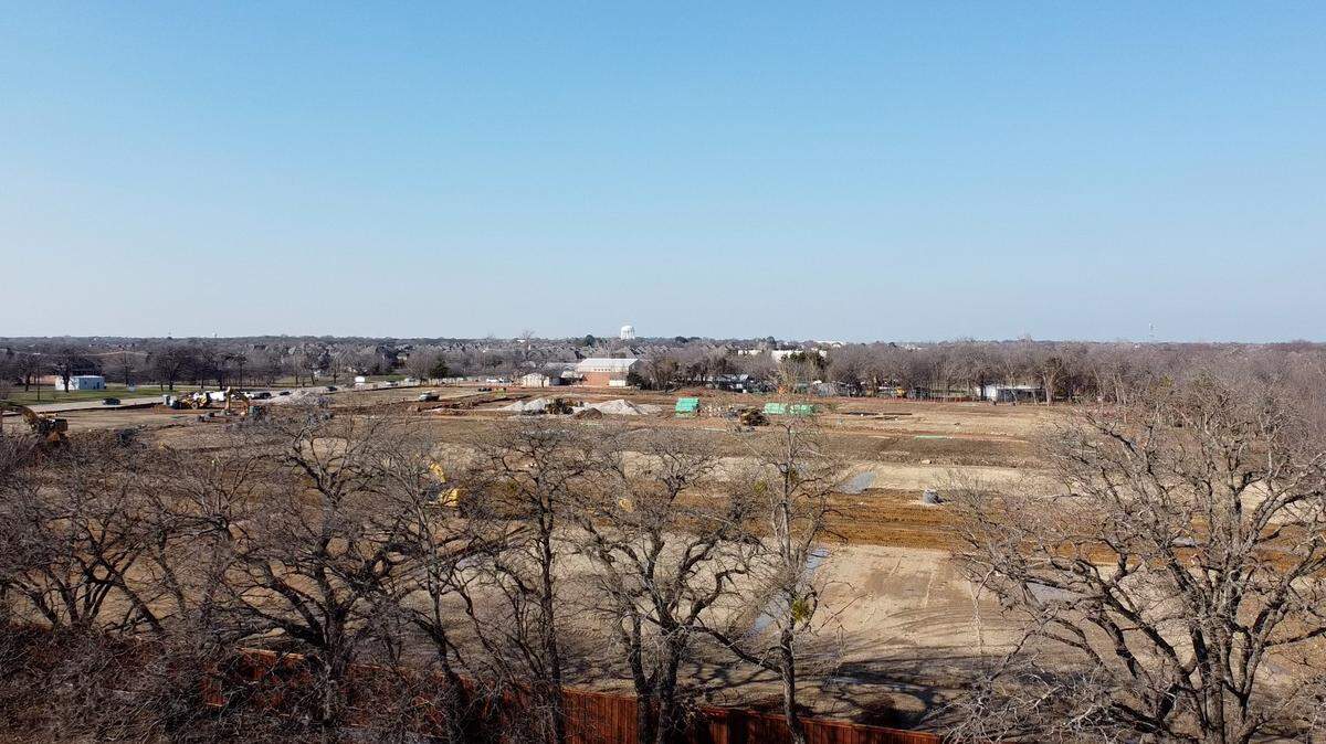 Thirty acres along Precinct Line will be developed into a neighborhood of luxury homes called Adkins Park.