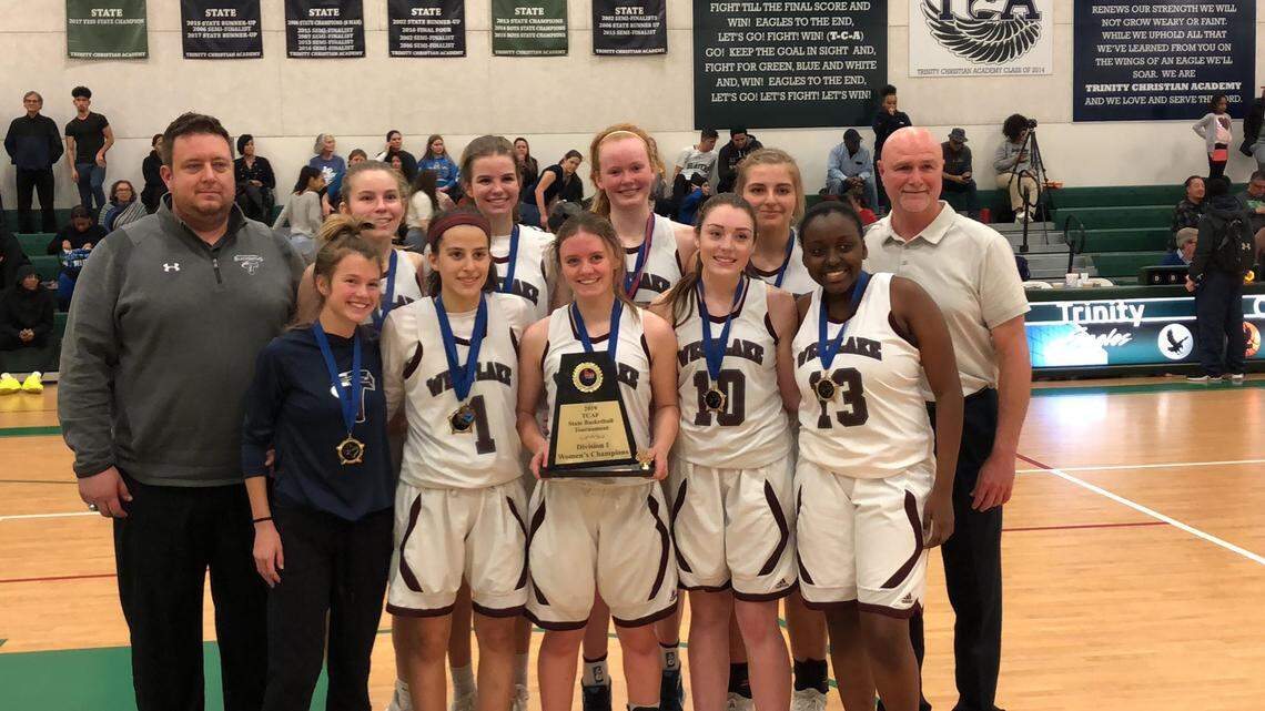 Westlake Academy defeated Burton Adventist Academy on Thursday, Feb. 21, 2019 for the program’s fourth-straight TCAF state title.