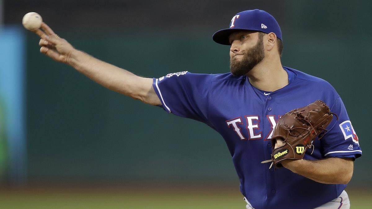 Two errors on Danny Santana complicated things for Lance Lynn in the first inning Friday, but he found his rhythm after the Rangers took the lead in the fourth inning.