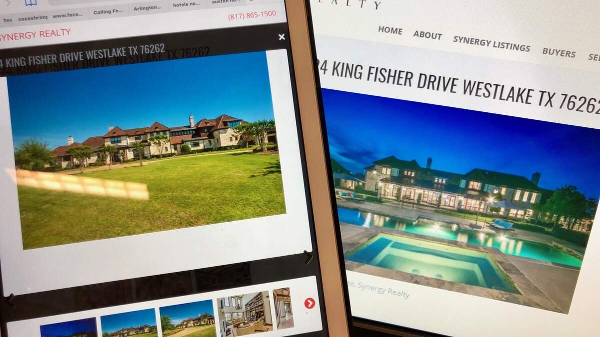 Websites list Glenn Beck's Westlake home for sale at $5,.9 million.