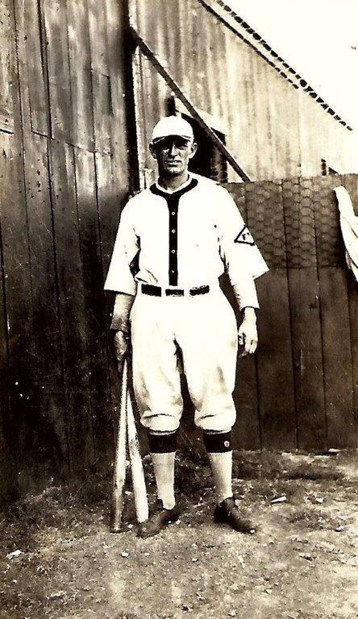 An unidentified Fort Worth Panthers player.