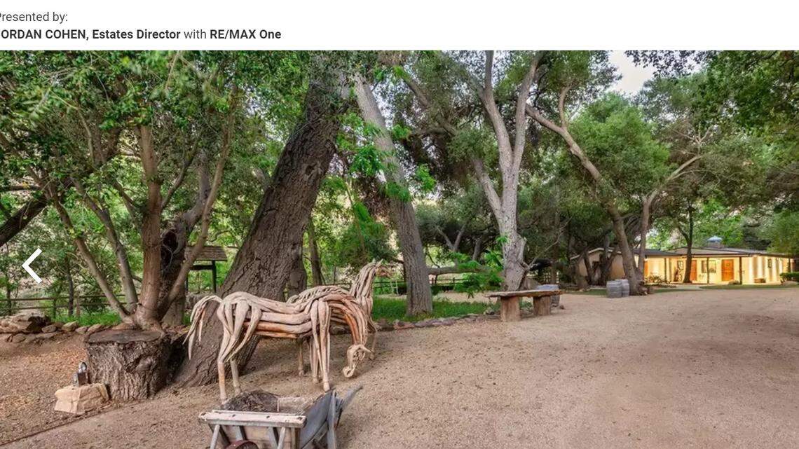 The picturesque ranch was also the backdrop of several other films from the 1930s and 40s, the Los Angeles Times reported.