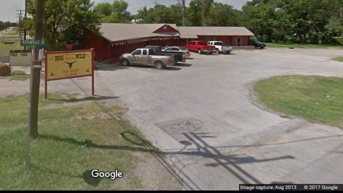 The Hog Wild bar in Rendon, where a man was fatally stabbed Monday night, according to the sheriff's department.