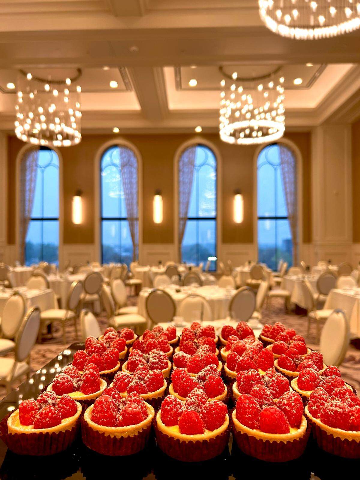 Hotel Vin in Grapevine’s ballroom brunch as seen on Thanksgiving 2022.
