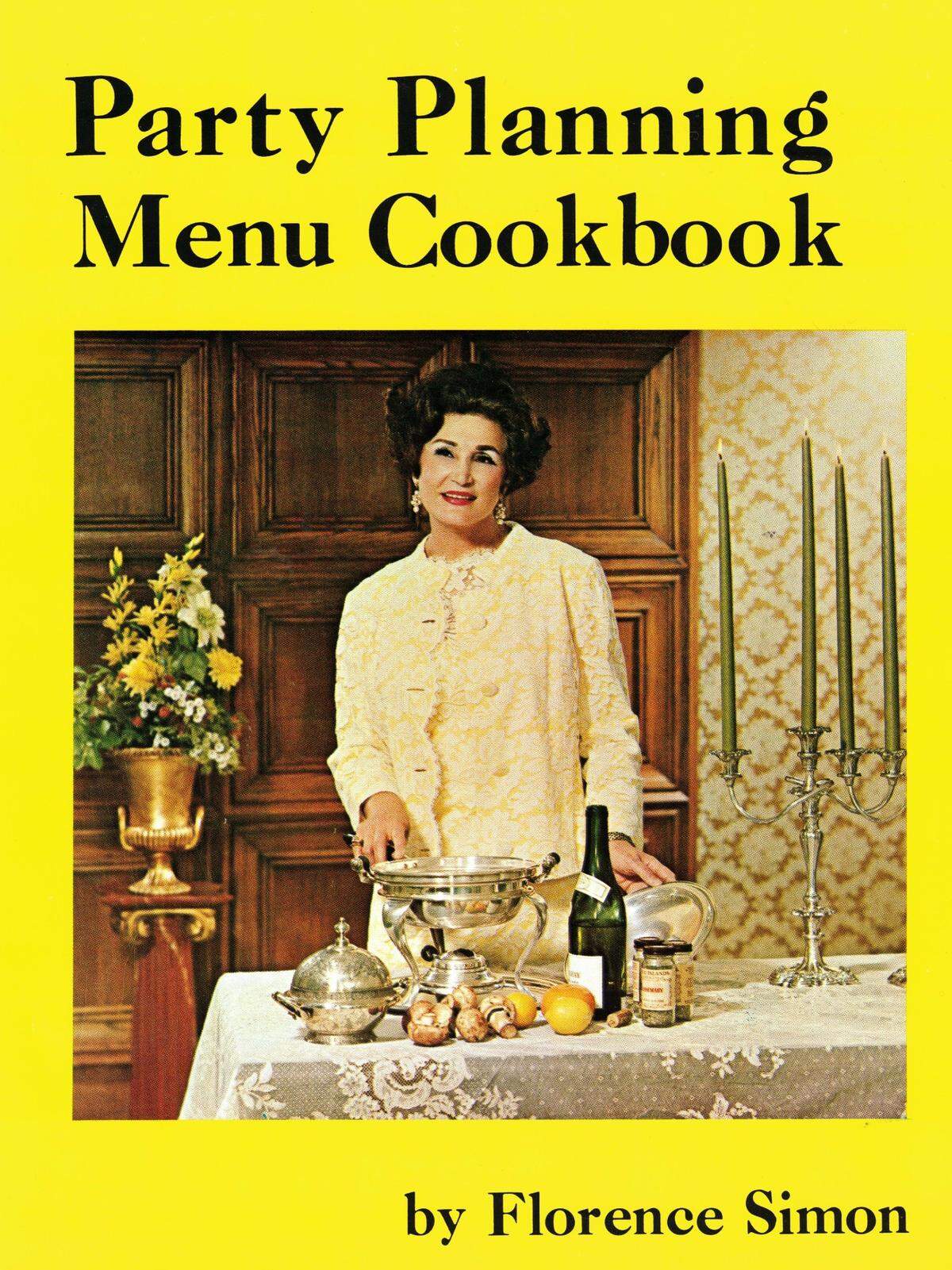 Florence Simon self-published a cookbook in 1975. It sold more than 1,000 copies in two weeks.