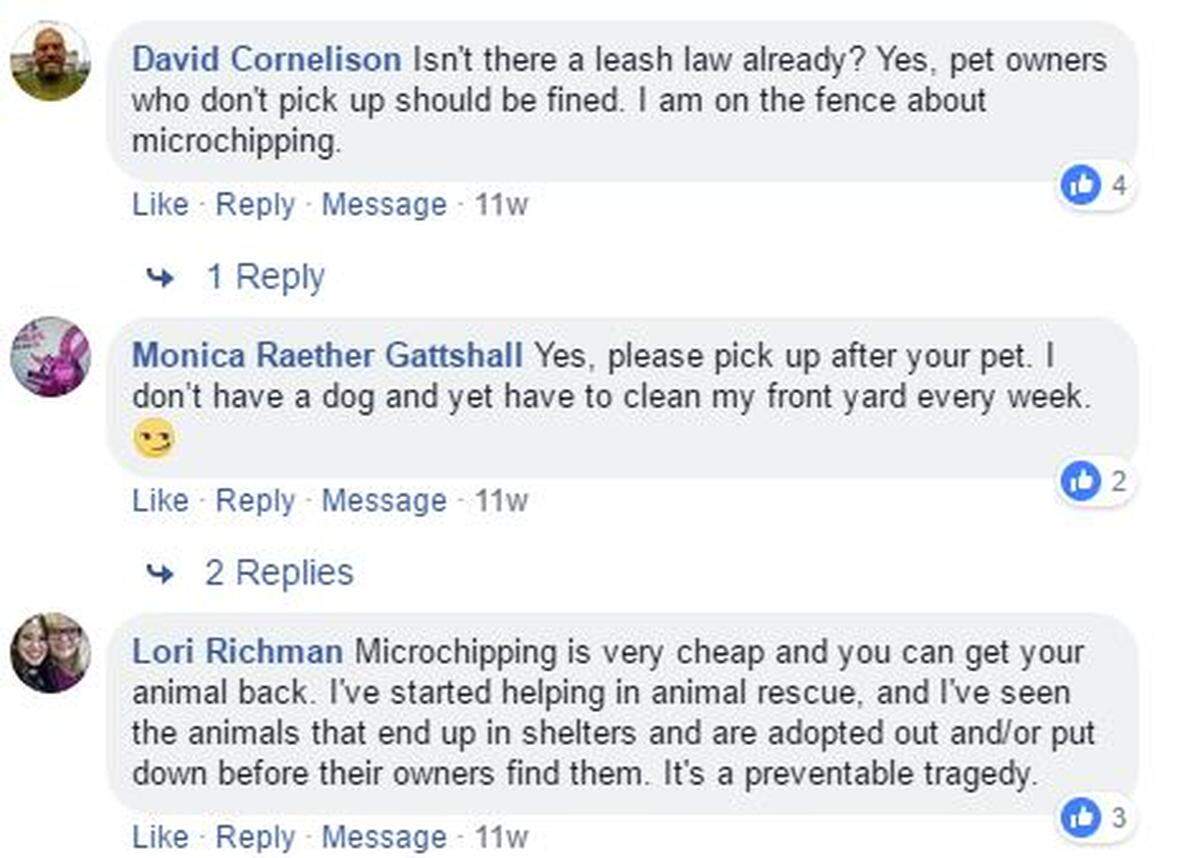 Pet owners weighed in on the Star-Telegram's facebook page in April when Fort Worth city officials announced changes to its animal ordinance.